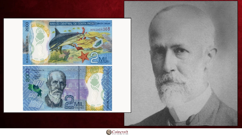 Costa Rica Coloneds Featuring Mauro Fernandez Acuna (1843 – 1905) - Coincraft
